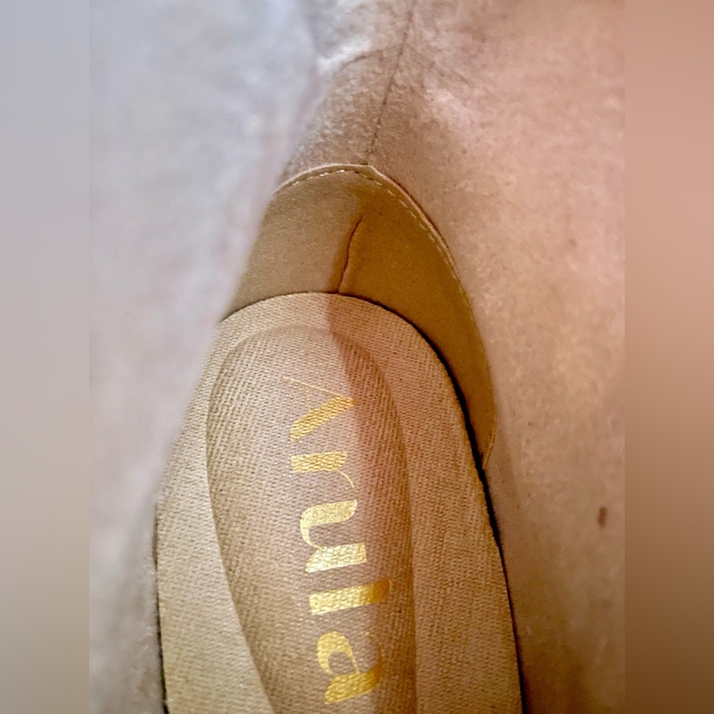 ARULA Wide Width Taupe-Ivory Booties                            SIZE 10W   *NWT* - Picture 2 of 14